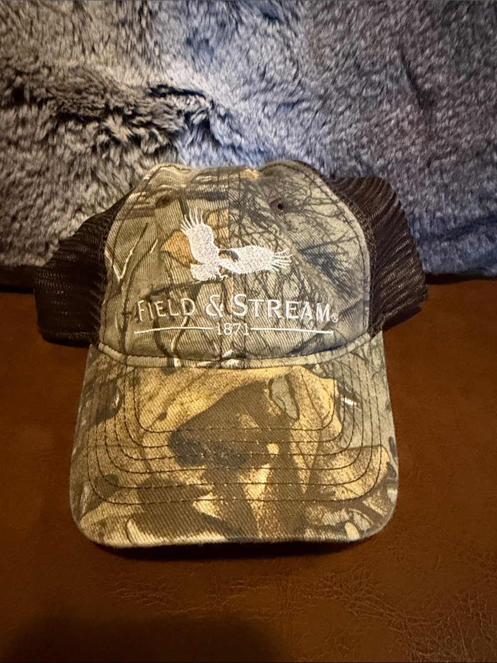 Field & Stream Realtree Camo Mesh-Back Cap - Green/Brown